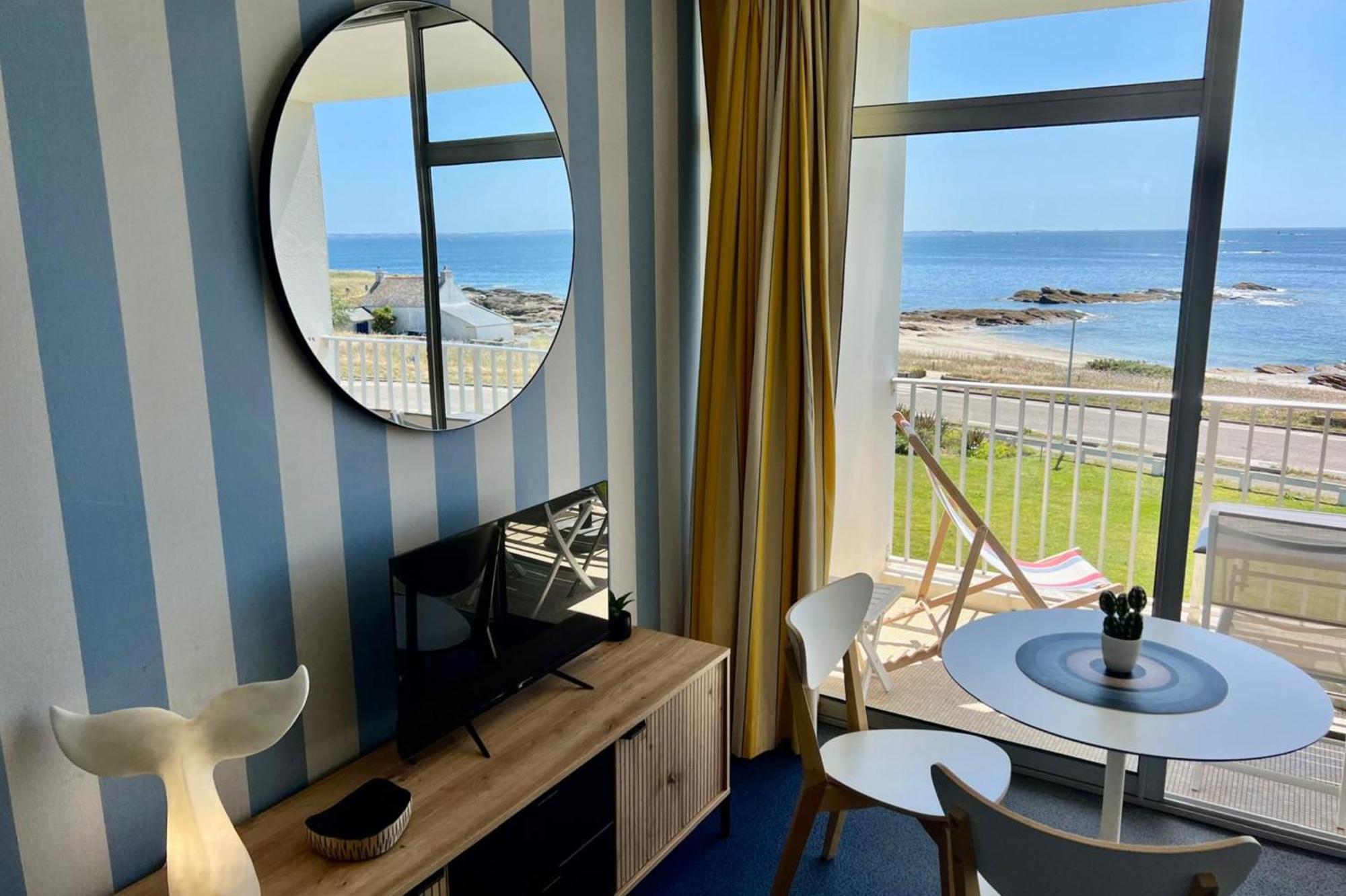 Appartement View Of The Islands 2Nd Floor Near Thalasso à Quiberon Extérieur photo