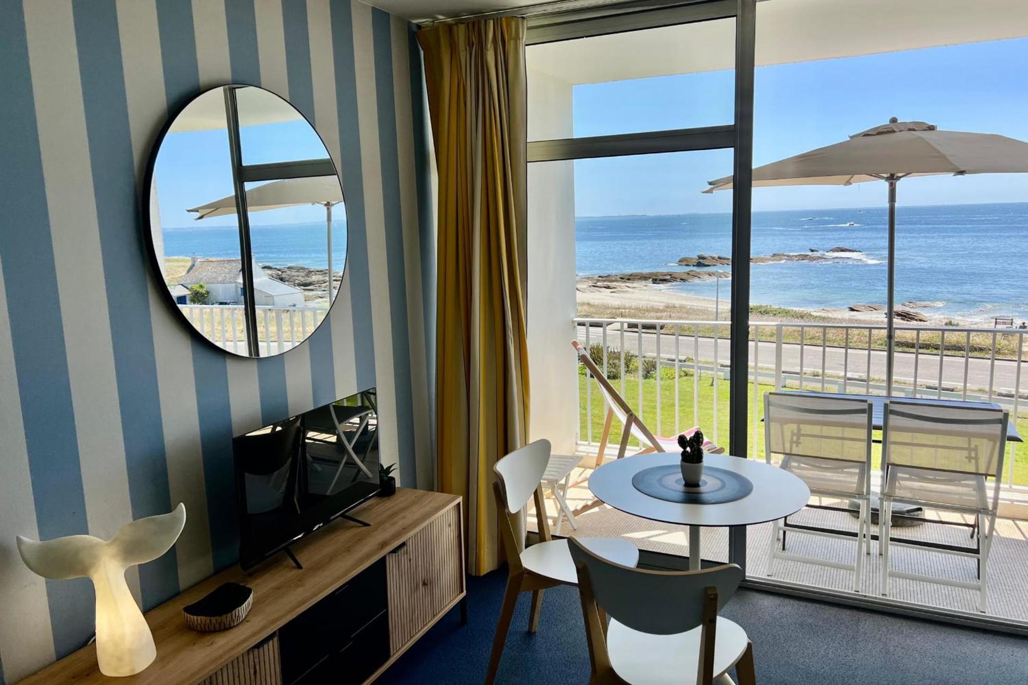 Appartement View Of The Islands 2Nd Floor Near Thalasso à Quiberon Extérieur photo